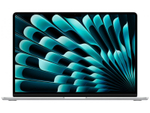 Ноутбук Apple MacBook Air 15 2025 M4 (15.3/2880x1864/16GB/512GB SSD/Apple graphics 10-core) Silver (MW1H3)