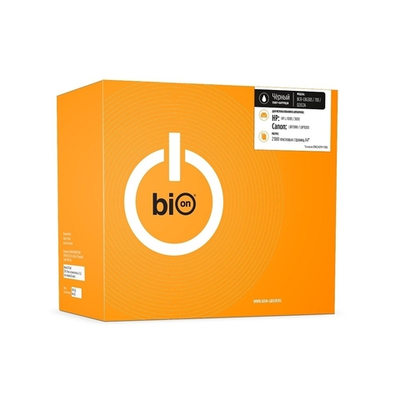 Bion BCR-CRG303/703/Q2612A Картридж для HP (LaserJet 1010/1012/1015/1018/1020/1022/3015/3020/3030/3050/3052/3055/M1005/M1319; Canon i-SENSYS LBP2900B/LBP3000/LBP2900) (2000  стр.), Черный, с чипом