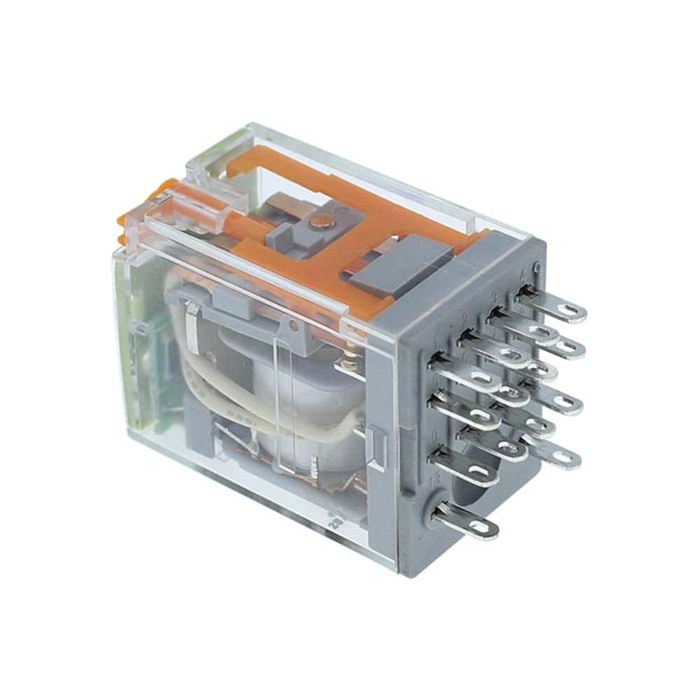Электромагнитные реле 4 контакта, 220VAC, 5A (20 шт.)
