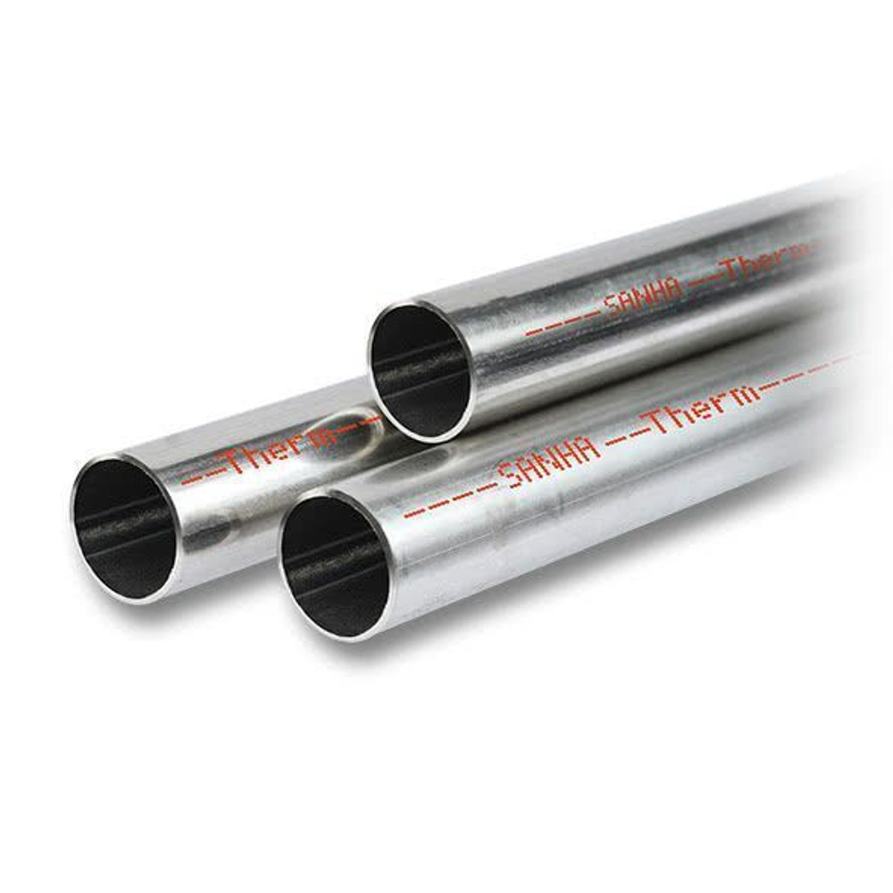Труба из углеродистой оцинкованной снаружи стали Sanha Therm 35 х 1.5 мм (3 м)