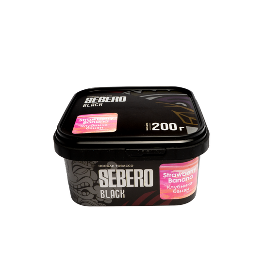 Sebero Black (Strawberry Banana), 200 гр.