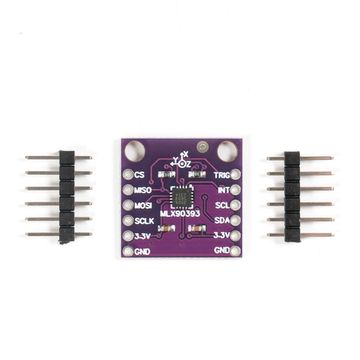 CJMCU-90393 — модуль трёхосевого датчика магнитного поля MLX90393