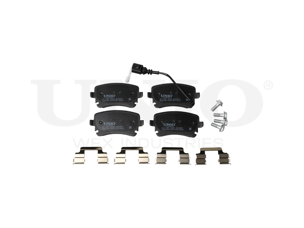 Колодки тормозные диск. задние с датчиком UNIO BRP-20092