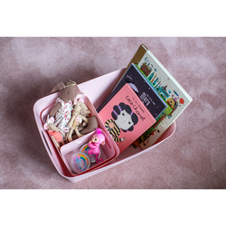 Контейнер для хранения boxxx, organic, 1 л, розовый
