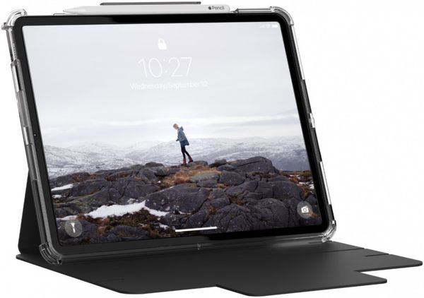 Чехол UAG Lucent для iPad Pro 12.9" (5th Gen, 2021), черный/прозрачный (Black/Ice)