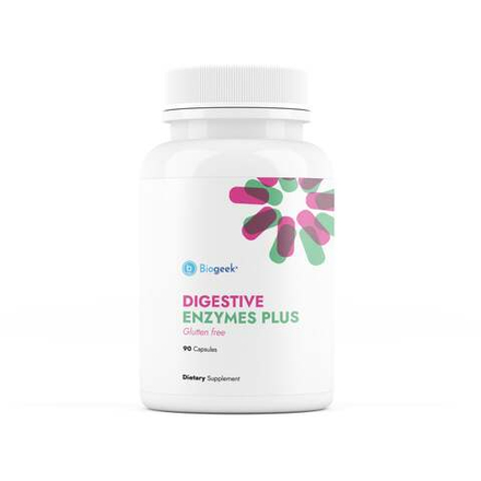 Digestive Enzymes Plus 90 таблеток Biogeek