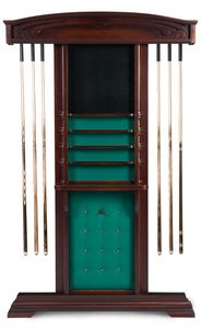 Напольные, кии подвешены