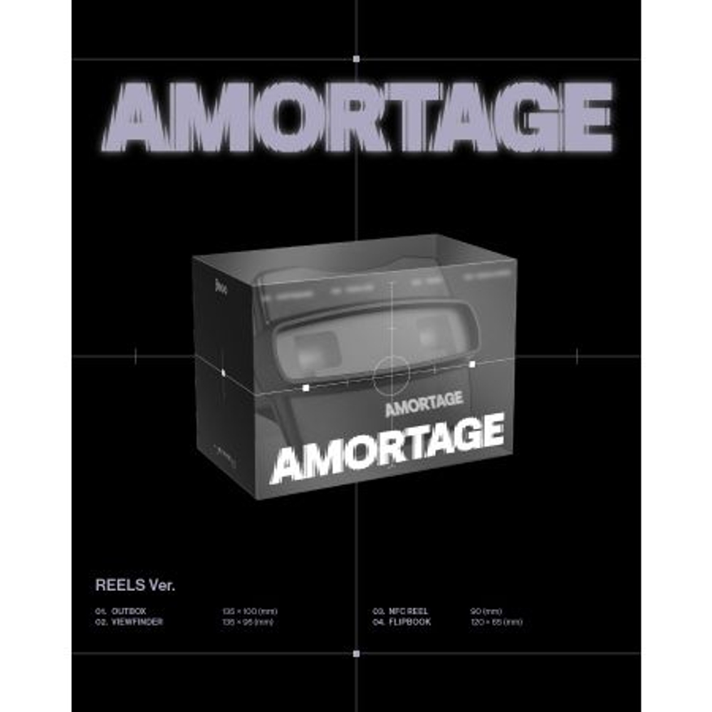 Альбом JISOO - AMORTAGE Mini Album REELS Version