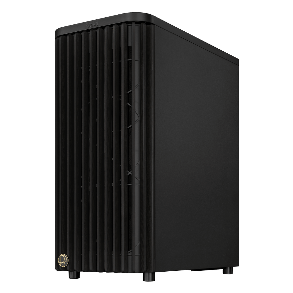 Корпус ASUS PROART PA401 WOOD METAL PWM BLACK ATX 90DC00M0-B39010