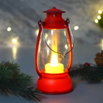 Сувенир новогодний с подсветкой "Лампа. Семейный вечер" 6*6*13см, красный 992752