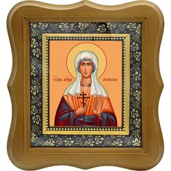 Леонилла (Неонилла) Лангонийская мученица. Икона на холсте.