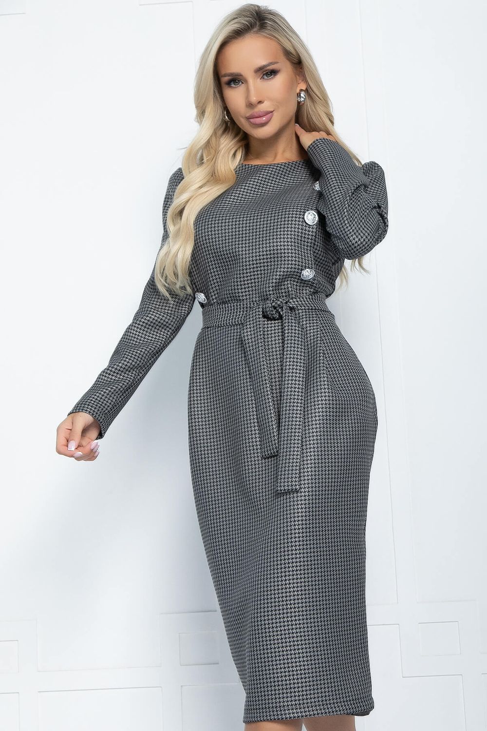 Платье Катриса (серое) П11088 LT Collection