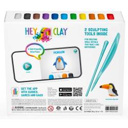 Hey Clay - Экзотические птицы пластиковая масса + аксессуары HCL15013 / артикул   HCL15013  / GTIN 5904754607889