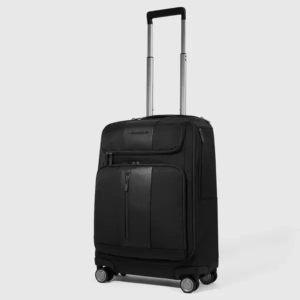 Чемодан ручная кладь с отделением для ноутбука Piquadro Brief/Nero
