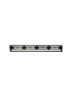 Патч-панель UTP 24хRJ-45 кат.5E 1U 19дюйм SUPRLAN 10-0403