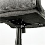 Компьютерное кресло Helmi "Canvas" HL-E23, для руководителя, газлифт, ткань, нагрузка до 120кг, 61-117см