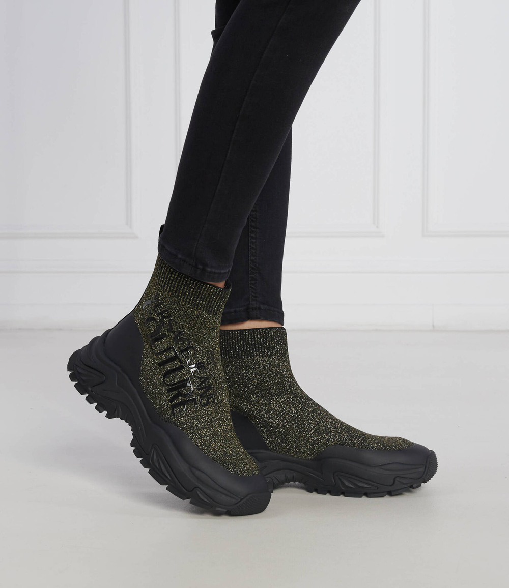 кроссовки Versace Jeans Couture - черный(73VA3SV5ZS427)