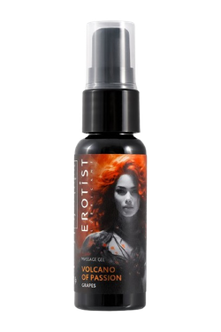 Гель Erotist - жидкий вибратор Volcano of passion, Виноград