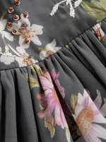 Сарафан для девочки Next E14-808, Серый