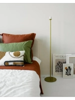 Торшер напольный с абажуром в гостиную современный