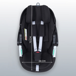 Детская коляска Rant Teo Soft 3 в 1 с автокреслом Aster Zero Black Graphite