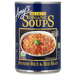 Amy's, Hearty Organic Soups, испанский рис и красная фасоль, 416 г (14,7 унции)