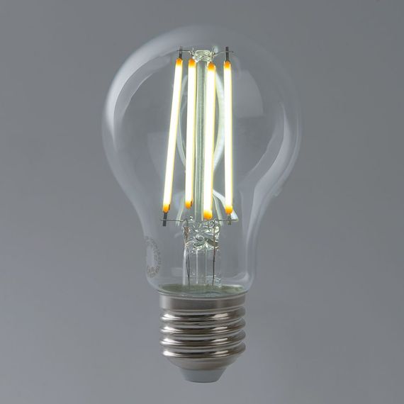 Лампа светодиодная филаментная Feron E27 15W 2700K прозрачная LB-615 38241