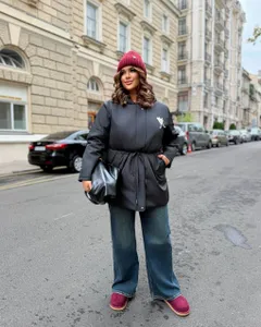 Парка с мехом УК-5467-1 Фабрика Моды