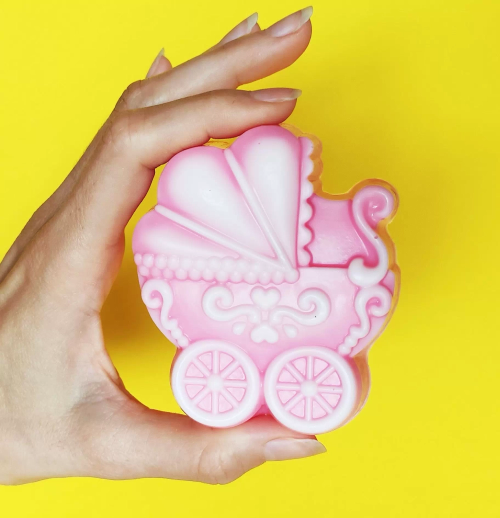 Форма для шоколада пластиковая Коляска