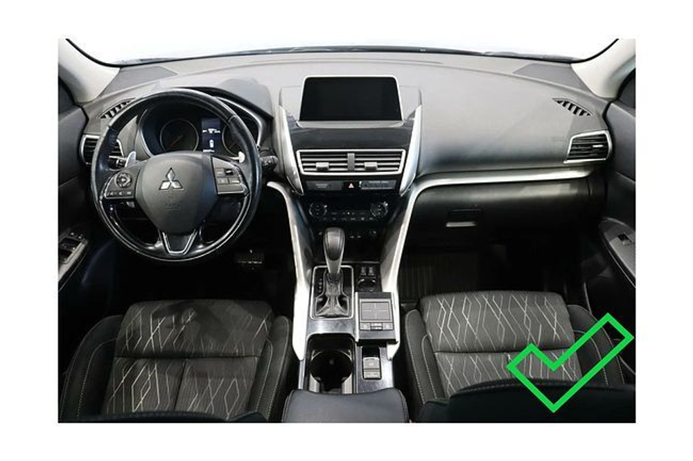 Комплект рамки с разъёмами 10" Mitsubishi Eclipse Cross (с рынка китая) - Car-Smart 7763H