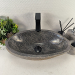 Раковина из речного камня RS-65498 51*29*15 0856