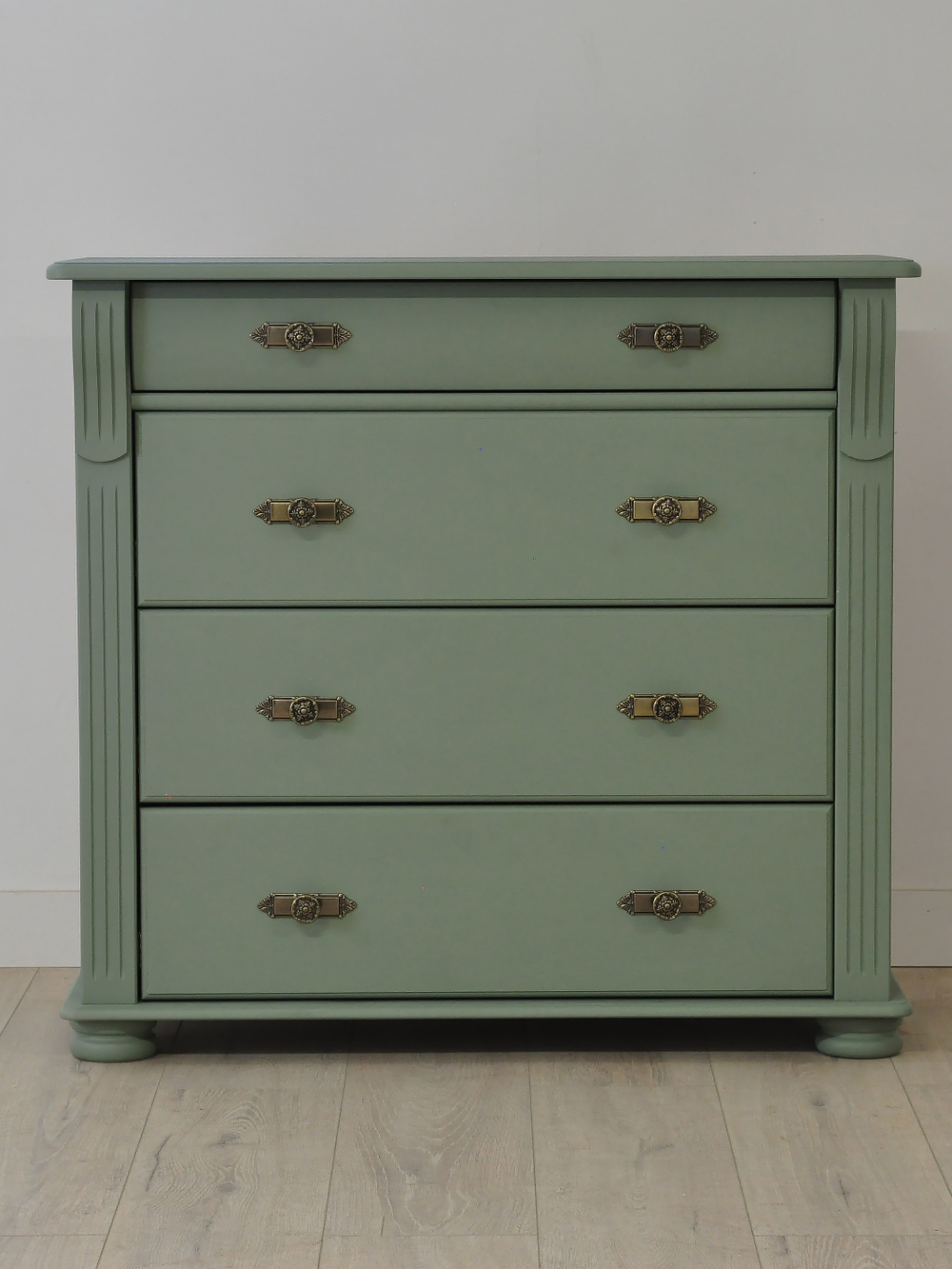 Комод 91х42х85, Susanna, с ящиками для одежды, деревянный, для детской, прихожей, спальни, массив сосны, в викторианском стиле, Dipriz