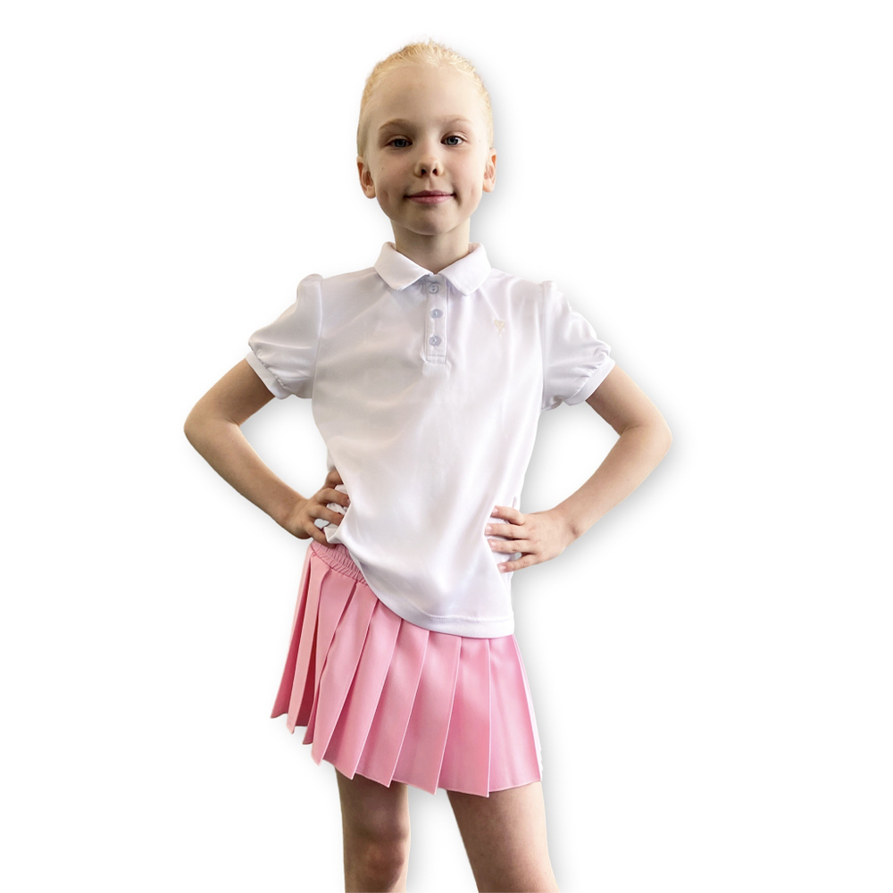 ОДЕЖДА ДЛЯ ТЕННИСА Девочки, Юбка FORTYLOVE PLEATED SKIRT .