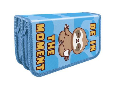 Пенал 2 секц. большой 190*105 "Отличный момент 2023" (Пчелка)