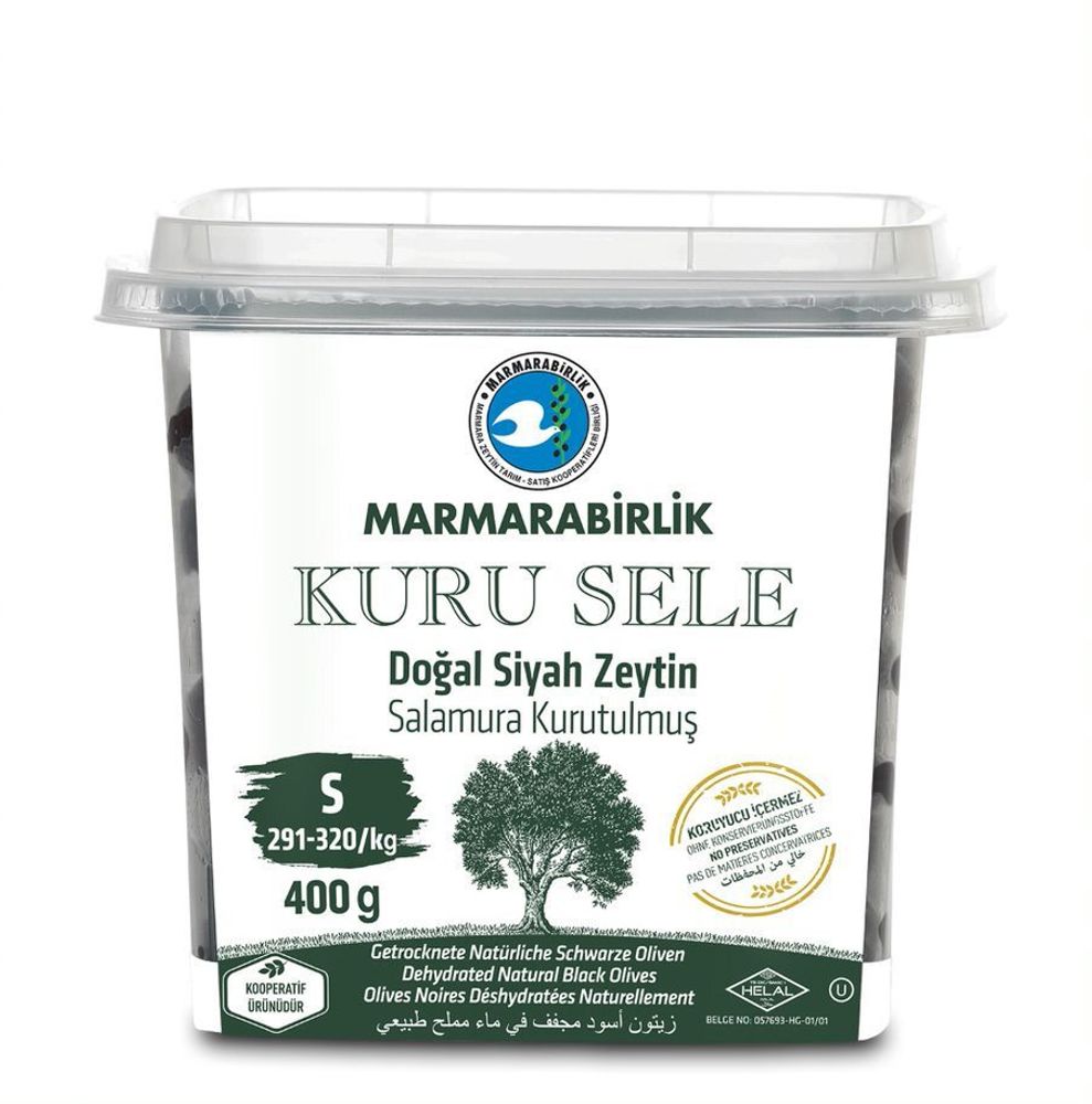 Маслины Marmarabirlik Kuru Sele S вяленые 400 г 2 шт