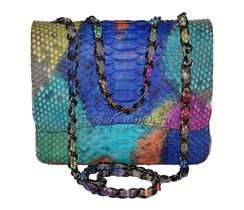 Клатч из кожи питона CL-49