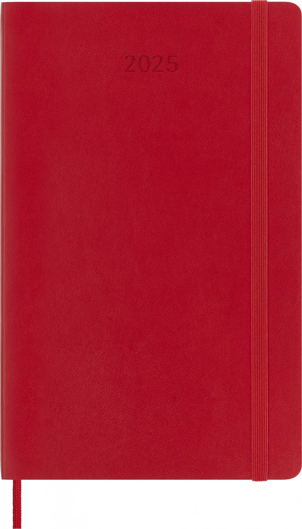 Ежедневник на 2025 год Moleskine Classic Soft (DSF212DC3) 13х21см мягкая обложка красный