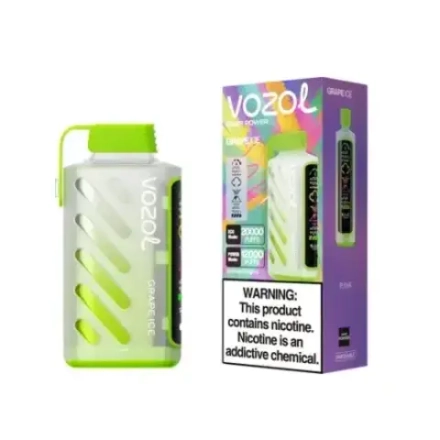 Vozol Gear Power 20000 - Grape Ice (5% nic)