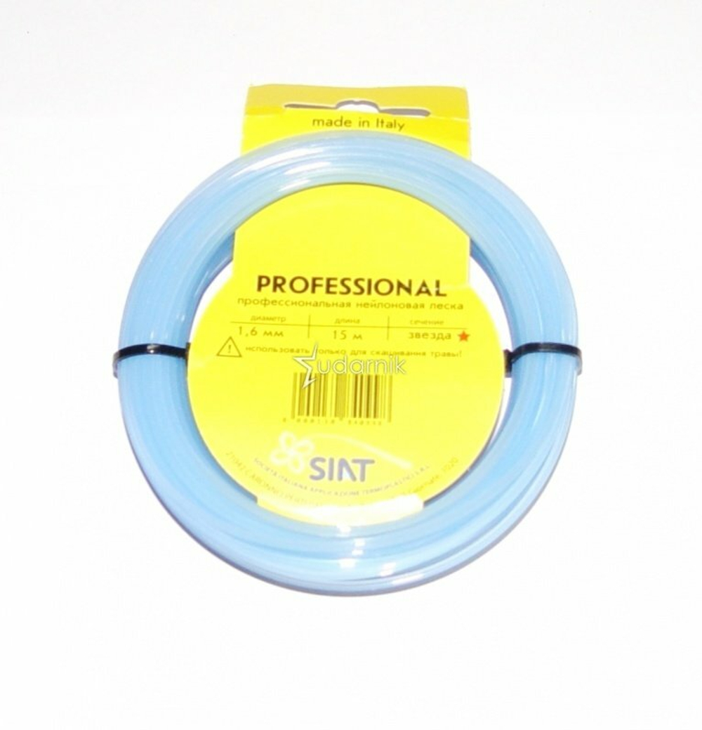 Леска для триммера SIAT Профессионал 556001, диаметр 1,6 мм, длина 15 м (556001)