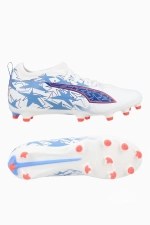 Бутсы Puma Ultra 6 Match Christian Pulisic X KidSuper FG/AG Junior - белый
