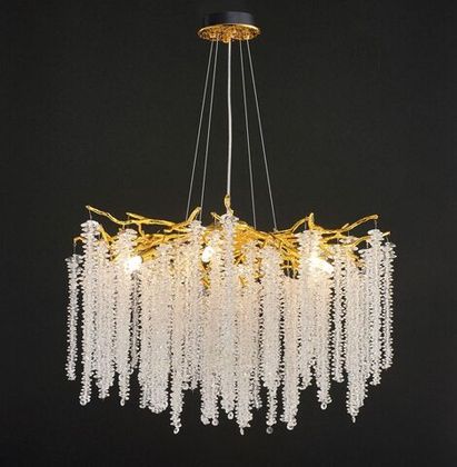 Люстра Coral Crystals Round Copper II D60