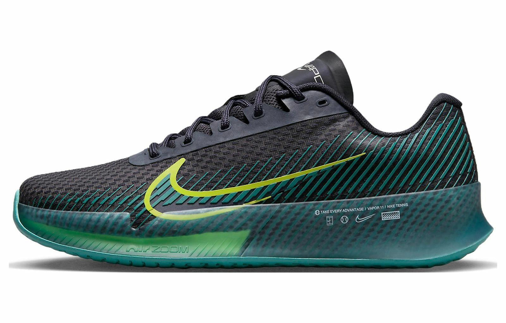 Кроссовки Nike Air Zoom Vapor 11 Hc "Black Bright Cactus"