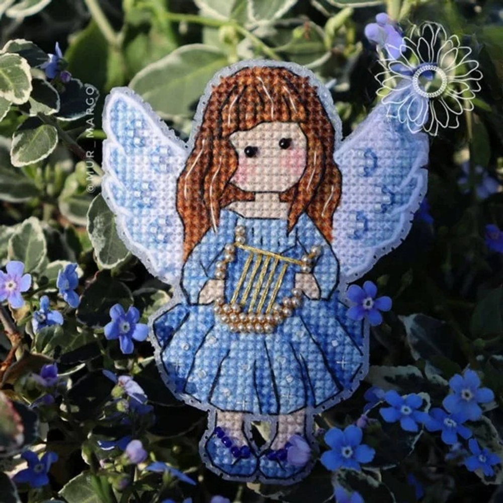 "Цветочная фея-A"-GUA187A(14) вышивка