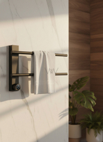 Полотенцесушитель электрический WONZON & WOGHAND NÜRNBERG, Черный матовый (WW-AL342-MB)