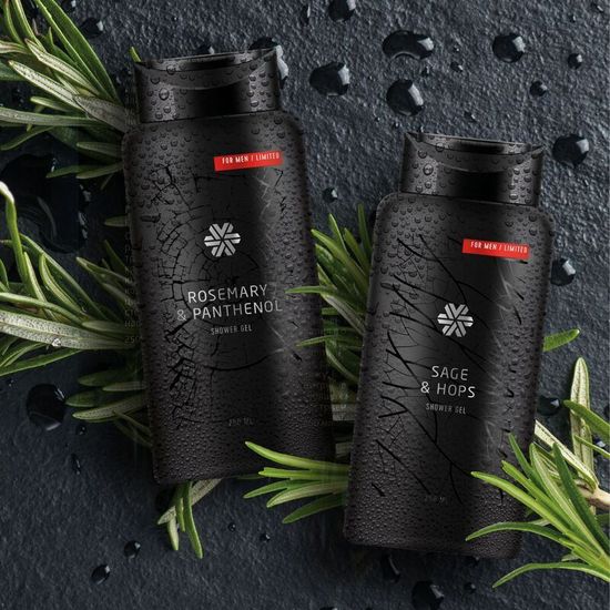 Гель для душа мужской "Шалфей & Хмель"