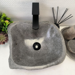 Раковина из речного камня RS-63895 (40*35*15) 0120