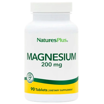 Natures Plus Magnesium 200 mg 90 tab , Хелатный Магний