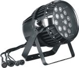 PL-P169 — светодиодный PAR-прожектор 18×12 Вт RGBW с зумом 19°–50° IP65