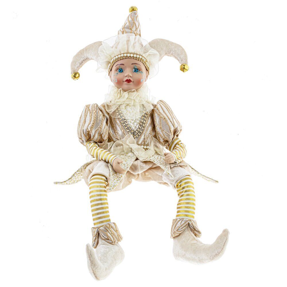 GAEM Игрушка набивная "Клоун" (муз ,движ), L16 W14 H52 см (полка 28 см.)