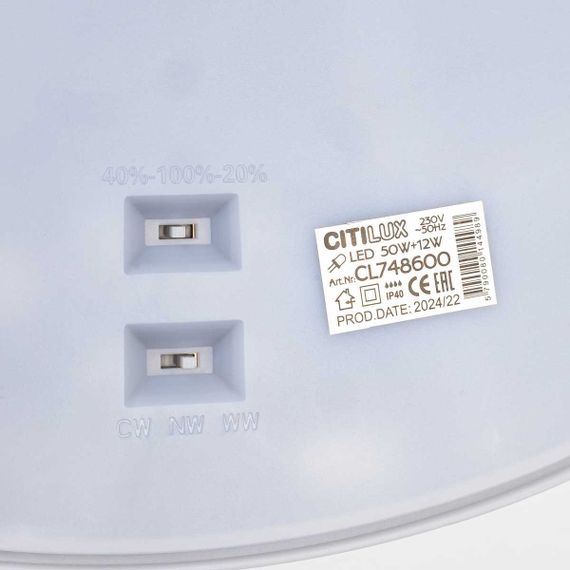 Потолочный светодиодный светильник Citilux Norma CL748600
